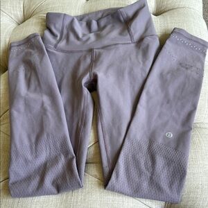 Lululemon Purple High-Waisted Leggings